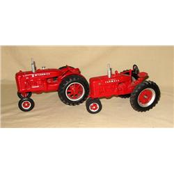 (2) Older Custom IH Tractors--W-9 & M