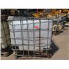 Image 2 : Qty 3 Plastic Liquid Storage Transport Square Tank in Metal Cage