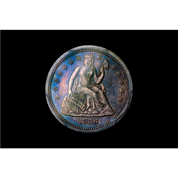 1856 10C Small Date PCGS PR64