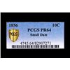 Image 3 : 1856 10C Small Date PCGS PR64