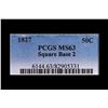 Image 3 : 1827 50C Square Base 2 PCGS MS63