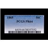 Image 3 : 1865 50C PCGS PR64