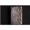 Image 5 : Mid-1930s San Francisco Mint Silver Ingot, 5.14 Ounces Type One Oval Hallmark with Overpunched Logo