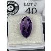 Image 2 : Amethyst 6.625 ct- 17.98 x 9.03 x 6.94 mm Marquise Cut- Loupe Clean_ Brazil