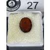 Image 2 : Natural Big Garnet 4.85ct 12.71 x 9.83 x 3.81mm Oval Cut-VS- Brazil- Untreated