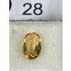 Image 2 : Natural Citrine 3.275 ct, 12.98 x 8.97 x 4.59mm Oval Cut- Loupe Clean- Brazil- Untreated