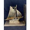 Image 2 : Vintage Brass Ship Bookends