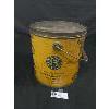 Image 2 : 1920's-30's 5lb Vancouver Canada Velvet Coffee Tin with Lid. Nice Graphics