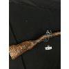 Image 2 : Beautiful Replica Double Barrel Flintlock Rifle with Nicely Handcarved Gun Stock