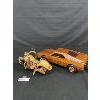 Image 2 : Cool Wooden Classic Car Model and Motorcycle Display Piece