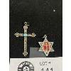 Image 2 : 2 Sterling Silver Cross Pendants