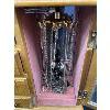 Image 3 : Vintage Wood Jewelry Box with Lots of Jewelry Contents