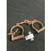 Image 2 : Antique Wrought Iron Leg Shackles and Keys