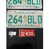 Image 2 : 1953 Newfoundland Miniature Plate and Saskatchewan License Plates