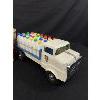 Image 2 : Vintage Tri-Ang Pressed Steel Milk Truck with Original Box Only Missing 2 Milk Bottle Caps