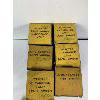 Image 2 : Lot of 6 General Motors Canada 1950's Amber, Green and Clear Glass Lenses