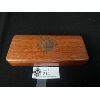 Image 2 : New - Beaver Theme Wooden Pen Set & Watch in Wooden Box