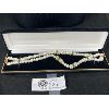 Image 2 : Beautiful Faux Pearl Necklace with Coloured Stones