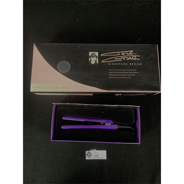 Jose Eber Professional Hair Straightening Iron - (as new) PLUS a Soliel Mini Travel Flat Iron