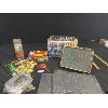 Image 1 : Lot of Vintage Kids Toys. Tinker Toy, 8 Games and 1967 Lite Brite Working With Original Box