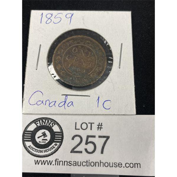 1859 Canada Large Cent