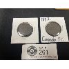 Image 1 : 1892 & 1900 Canada Large 1 Cent Coin