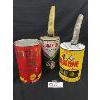 Image 2 : Nice Collectible Oil Can Lot. BA, Shell Etc