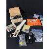 Image 2 : Vintage Home Collectible Lot, Calculators, Office Supplies Iron Etc