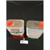 Image 3 : 2 Empty Texaco Tins. Charcoal Ligter Fluid and White Naphtha 