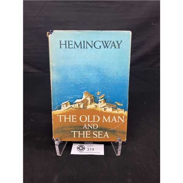 First Edition Ernest Hemmingway. The Old Man and The Sea with Dust Cover