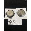 Image 1 : Lot of 2 Canadian 50 Cent Coins 1943 & 1942
