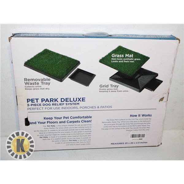 PET PARK DELUXE PET POTTY