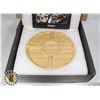 Image 1 : PREMIUM BAMBOO CHEESEBOARD 13" X 13" X 2"