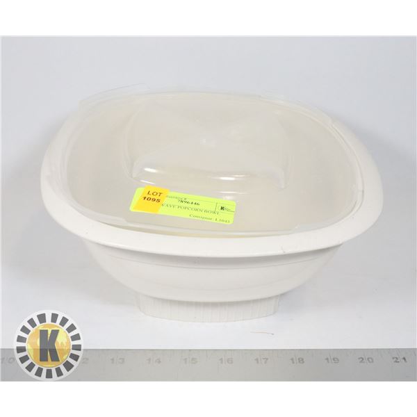 MICROWAVE POPCORN BOWL