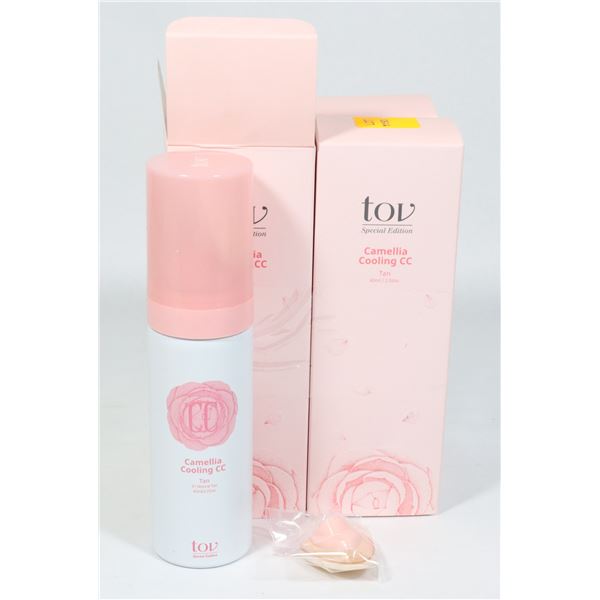 PACK OF 4 TOV SPECIAL EDITION CAMELLIA COOLING CC