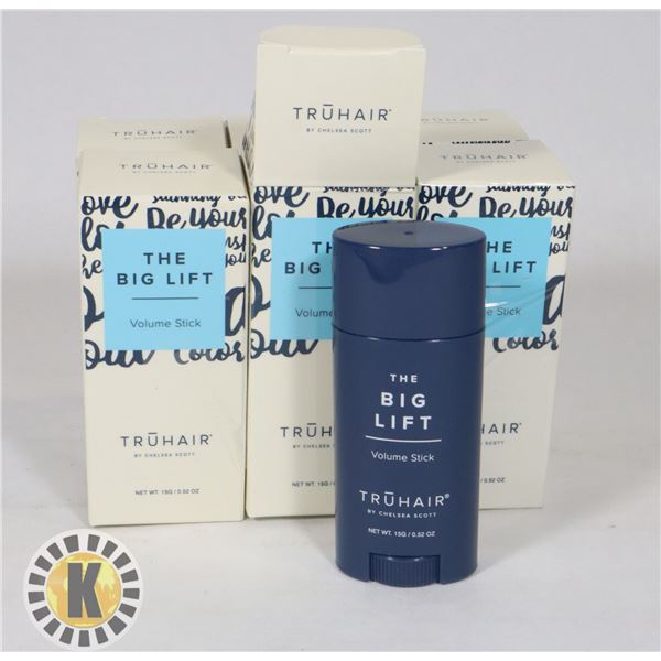 PACK OF 6. TRUHAIR- THE BIG LIFT VOLUME STICK