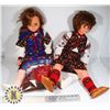 Image 1 : 2 DOLLS WITH AUTHENTIC UKRAINIAN COSTUMES