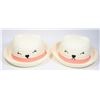 Image 1 : LOT OF 2 GIRLS STRAW HATS