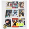 PAGE OF ASSORTED HOCKEY CARDS