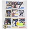 PAGE OF ASSORTED HOCKEY CARDS