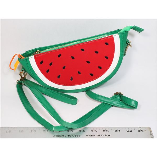 NEW WATERMELON SHAPED SHOULDER BAG