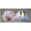 Image 1 : BAG OF ASSORTED AND PATTERNED FABRICS