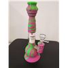 Image 1 : Honeycomb Silicone Bong