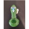 Image 1 : Firefly Glow Glass Pipe by Chameleon Glass
