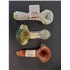Image 1 : Jorge Fumed Glass Pipe, Glass Spoon, Troy Pipe Glass Pipes (3ct)
