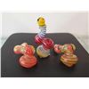 Image 1 : Lot of 3 Glass Hand Blown Pipes