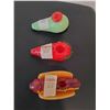 Image 1 : 4in Food Pipes, Avocado, Strawberry and Hot Dog