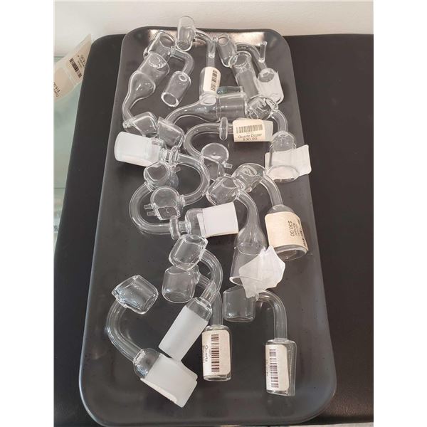 Lot of Flat Top Quartz Bangers and Dozers