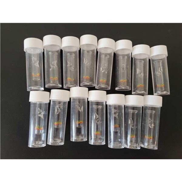 Mini Glass Bongs Lot of 14