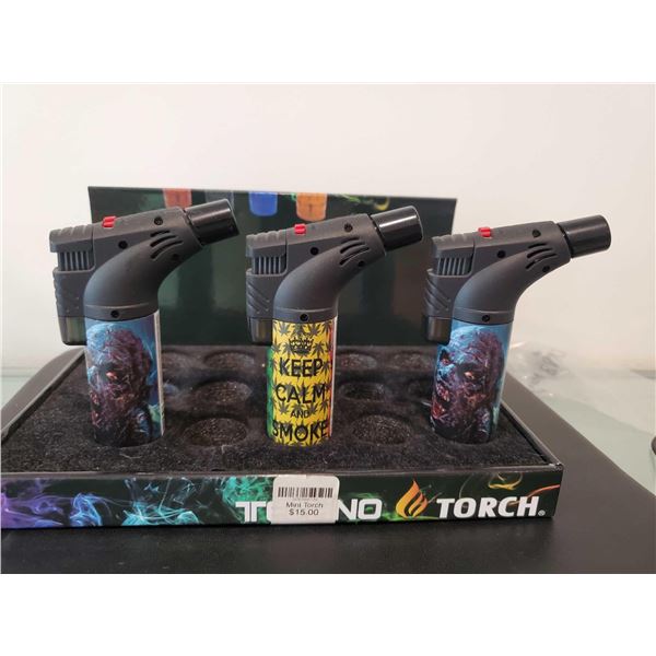 Mini Torch Lighters (3ct)